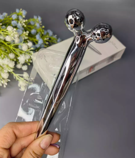 Массажер для лица и тела 3D Massager ZL-116B / Роликовый массажер